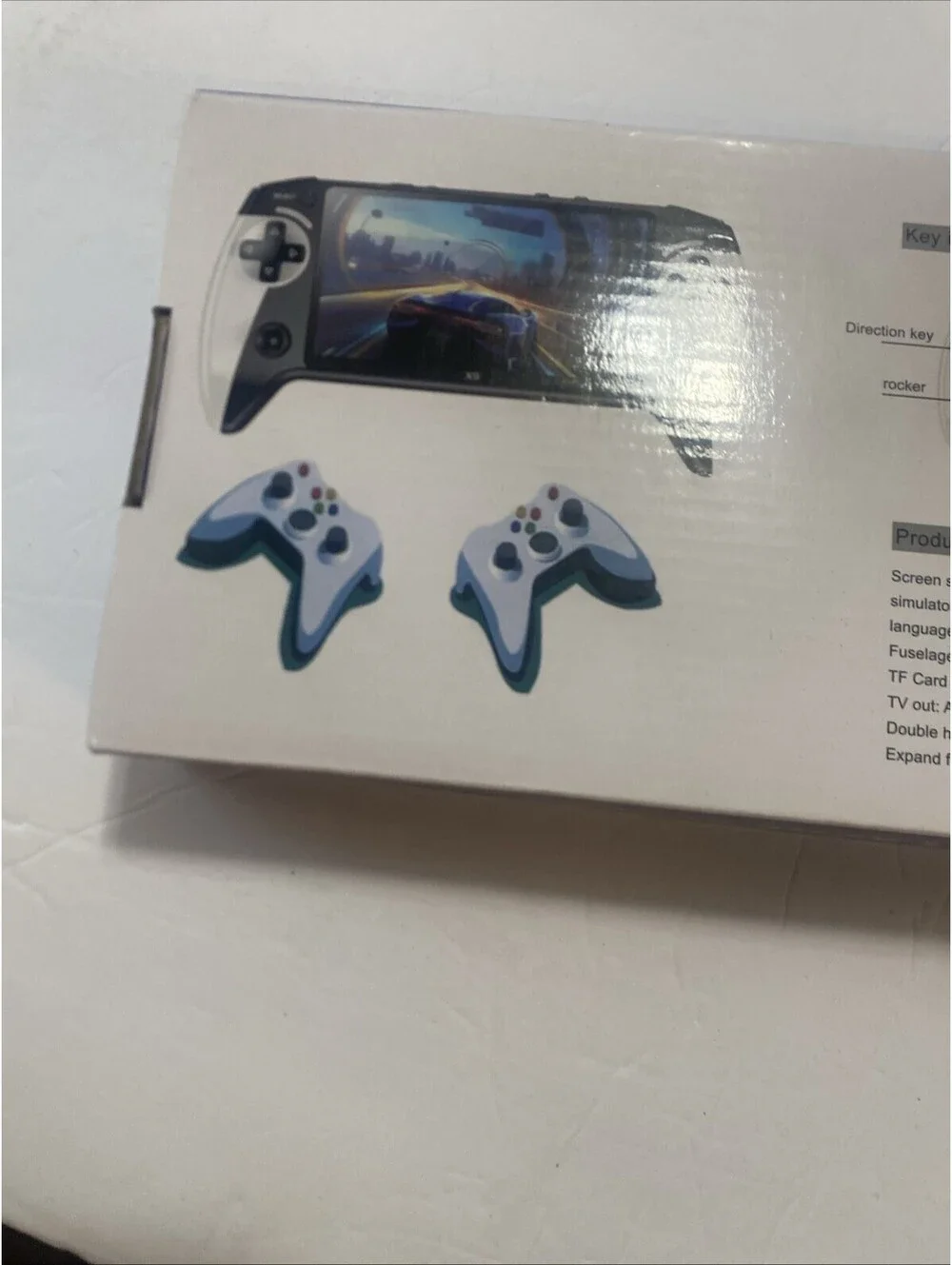 Saker Plus X9 (or X9 Retro Handheld Game Console) New Open Box